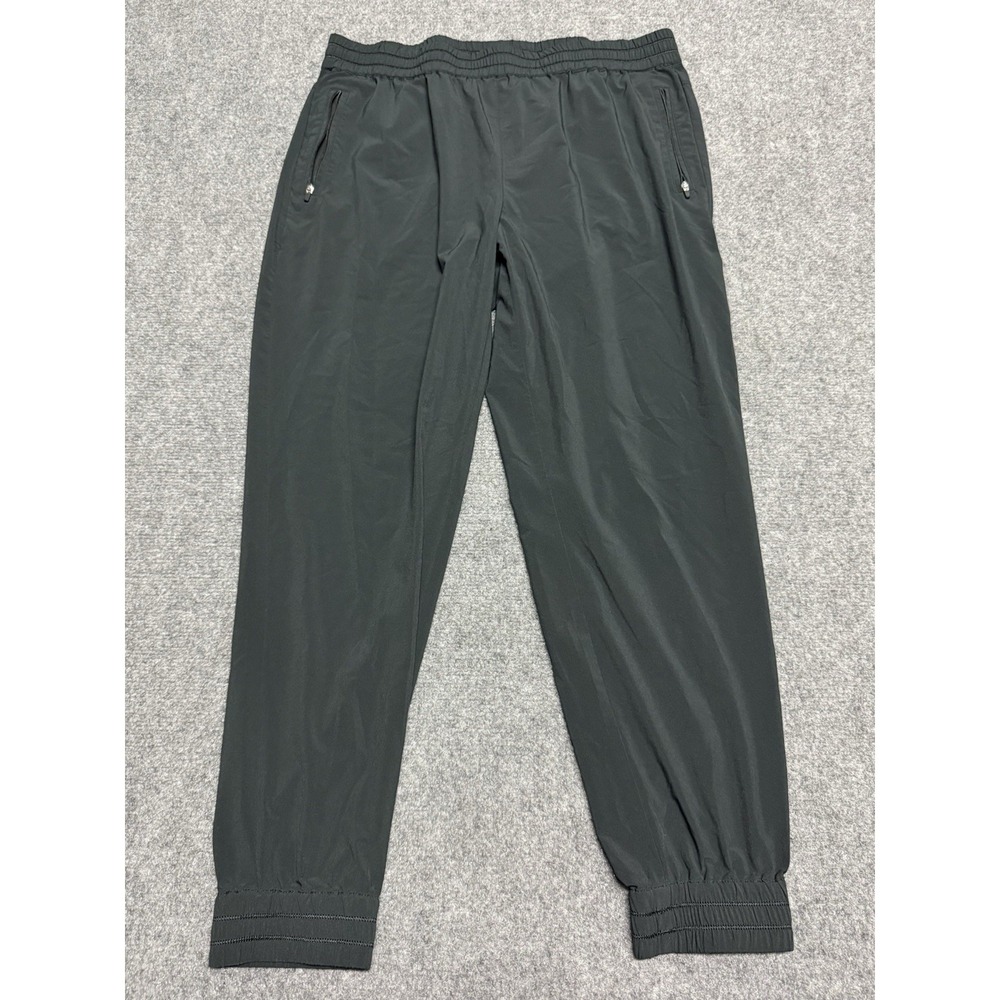 Tommy Bahama Jogger Pants Mens Large Black Island Zone Jogging Running Walking